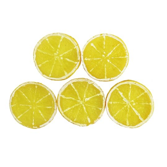 Faux Lemon Slice Decorations by Ashland&#xAE;
